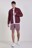 Mesh-Panelled Tennis Short 7''